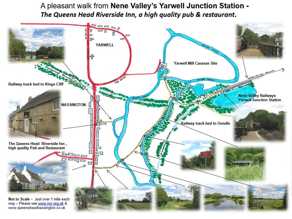 Yarwell Stn and nearby Vilages
